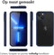 Accezz Hoesje Geschikt voor iPhone 13 Hoesje - Accezz 360° Full Protective Cover - Donkerblauw