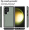 iMoshion Hoesje Geschikt voor Samsung Galaxy S24 Ultra Hoesje - Ruimte voor 2 pasjes - iMoshion Backcover met pasjeshouder - Donkergroen