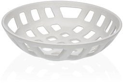 Fruitschaal Versa Wit Keramisch Porselein 28 x 7 x 28 cm