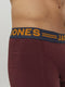 JACK&JONES ADDITIONALS JACLICHFIELD TRUNKS - Heren Onderbroek - 3-pack - Burgundy (3 stuks)