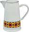CABANAZ - schenkkan, Ramona, retro, keramiek, PITCHER, 1.6 liter, geel
