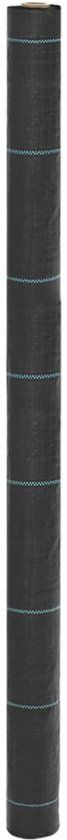 vidaXL - Worteldoek - 1,5x150 m - polypropeen - zwart