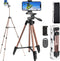 Studio ME Telefoon Statief - 136 cm - Tripod - Bluetooth Afstandsbediening - Rosegoud