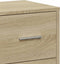 vidaXL - Dressoir - 60x31x84 - cm - bewerkt - hout - sonoma - eikenkleurig