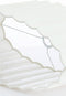 Light & Living Lampenkap ovaal Disli - Wit - 38x17.5x19cm - Modern