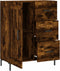 vidaXL - Dressoir - 69,5x34x90 - cm - bewerkt - hout - gerookt - eikenkleurig