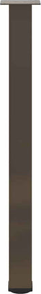 vidaXL - Salontafelpoten - 4 - st - 90-92 - cm - staal - naturel