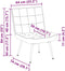 vidaXL - Relaxstoel - 64x74x84 - cm - fluweel - lichtgrijs