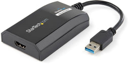 Startech.com USB 3.0-naar-HDMI - Externe Multi-Monitor grafische videoadapter - 16cm - Zwart