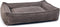 Designed by Lotte Ribbed - Hondenmand - Premium ribstof - Bruin - 95x80x23 cm