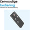 BRASQ Retro Elektrische Terrasverwarmer hangend – 3 warmtestanden – met afstandsbediening – IP24