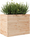 vidaXL - Plantenbak - 90x60x68,5 - cm - massief - grenenhout
