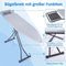Ironing Board, Steam Ironing Board with Iron Rest, Metal Mesh Ironing Board with Non-Slip Feet for A