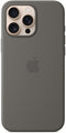 Apple Silicone Back Cover - iPhone 16 Pro Max - MagSafe - Grijs