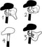 BikeCap Zadelhoes Tropical Flower | Fietszadelhoes - Fietszadeldek - Stof en waterafstotend