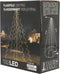 Vlaggenmast verlichting - 192 LED's - 208 cm hoog - Warm wit licht - Waterdicht
