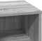 vidaXL - Nachtkastje - met - LED - in - Grijs - Sonoma - 50x34,5x50 - cm
