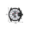 Diesel Mega Chief DZ4512 - Herenhorloge 51 mm - Chronograaf - Zwart