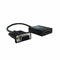Approx appC25 - Adapter VGA naar HDMI met Audio - 20 cm - Zwart