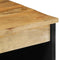 vidaXL - Dressoir - 60x33x75 - cm - massief - mangohout - bruin
