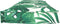 vidaXL - Ligbedkussen - Bladerenpatroon - 140x40x8 - cm - Oxford - Stof