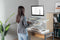 Bureau verhoger zit sta werkplek - ergonomisch verstelbaar bureau - 80 cm breed