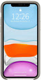 Valenta iPhone 11 - Soft case - Echt leer - Grijs