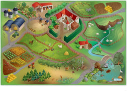 ACHOKA - Speelkleed Boerderij - 100x150cm