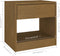 vidaXL - Nachtkastjes - 2 - st - 40x31x40 - cm - massief - grenenhout - honingbruin