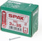Spax T-star spaanplaatschroef vz ck 3.5x35mm Torx TX15 (1000 st)