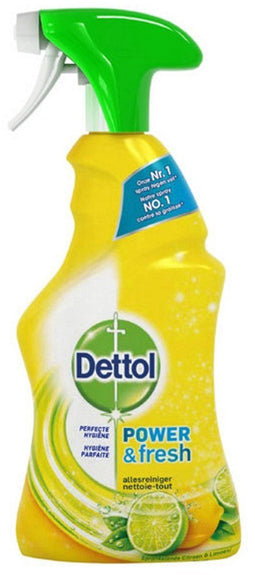 Dettol Power & Fresh Allesreiniger Spray - 3x reinigingskracht - Citrus (500 ml)