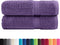 vidaXL - Handdoeken - SOLUND - 2 - st - 600 - g/m² - 50x100 - cm - paars