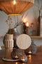 Light&living Vaas deco Ø14,5x36 cm LONGA keramiek cognac bruin