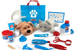 Melissa & Doug - Dierenarts speelset - 24-delig - Incl. opbergtas