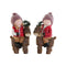 Kerstversiering DKD Home Decor Multicolour Kinderen 18 x 24 x 45 cm (2 Stuks)