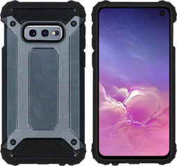 iMoshion Hoesje Geschikt voor Samsung Galaxy S10e Hoesje - iMoshion Rugged Xtreme Backcover - Donkerblauw