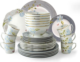 Laura Ashley Heritage 30 delig Serviesset Assorti (6 persoons)