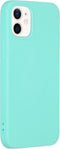 iMoshion Hoesje Geschikt voor iPhone 12 Mini Hoesje Siliconen - iMoshion Color Backcover - Mintgroen