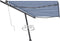vidaXL - Luifel - vrijstaand - automatisch - 500x300 - cm - blauw - en - wit