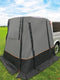 Eurotrail Offroad - Achterklep tent - 200x200 cm - Antraciet