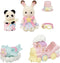 Sylvanian Families 5819 - Pretpark speelset - Vliegtuig & trein - Meerkleurig