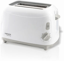 Haeger Geminy - Broodrooster 900 W - 7 niveaus - Wit