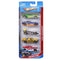 Hot Wheels - Diecast 5-pack autoset - Schaal 1:64 - Diverse thema's (5 stuks)