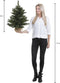 Black Box Trees Brewer - Kunstkerstboom - Frosted Green - H60 x Ø48 cm