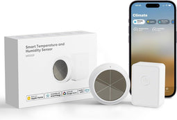 WLAN Hygrometer Thermometer Indoor, inclusief een Hub, slimme temperatuur- en vochtigheidssensor met