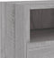 vidaXL - Tv-wandmeubel - 60x30x30 - cm - bewerkt - hout - grijs - sonoma - eikenkleur