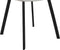 Set van 4 Kick eetkamerstoel Ted - wit