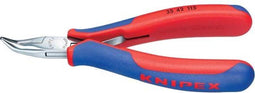 Knipex 35 42 115 SB Platte rondbektang Elektronica en fijnmechanica 45° gebogen Gereedschapsstaal 115 mm