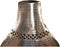 Vaas DKD Home Decor Koper 28 x 11 x 41 cm Gouden Aluminium Arabisch Stansen (2 Stuks)