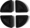 Capi Europe - Bloempot pads indoor zwart - 5x5 - Zwart - Capi Accessoires